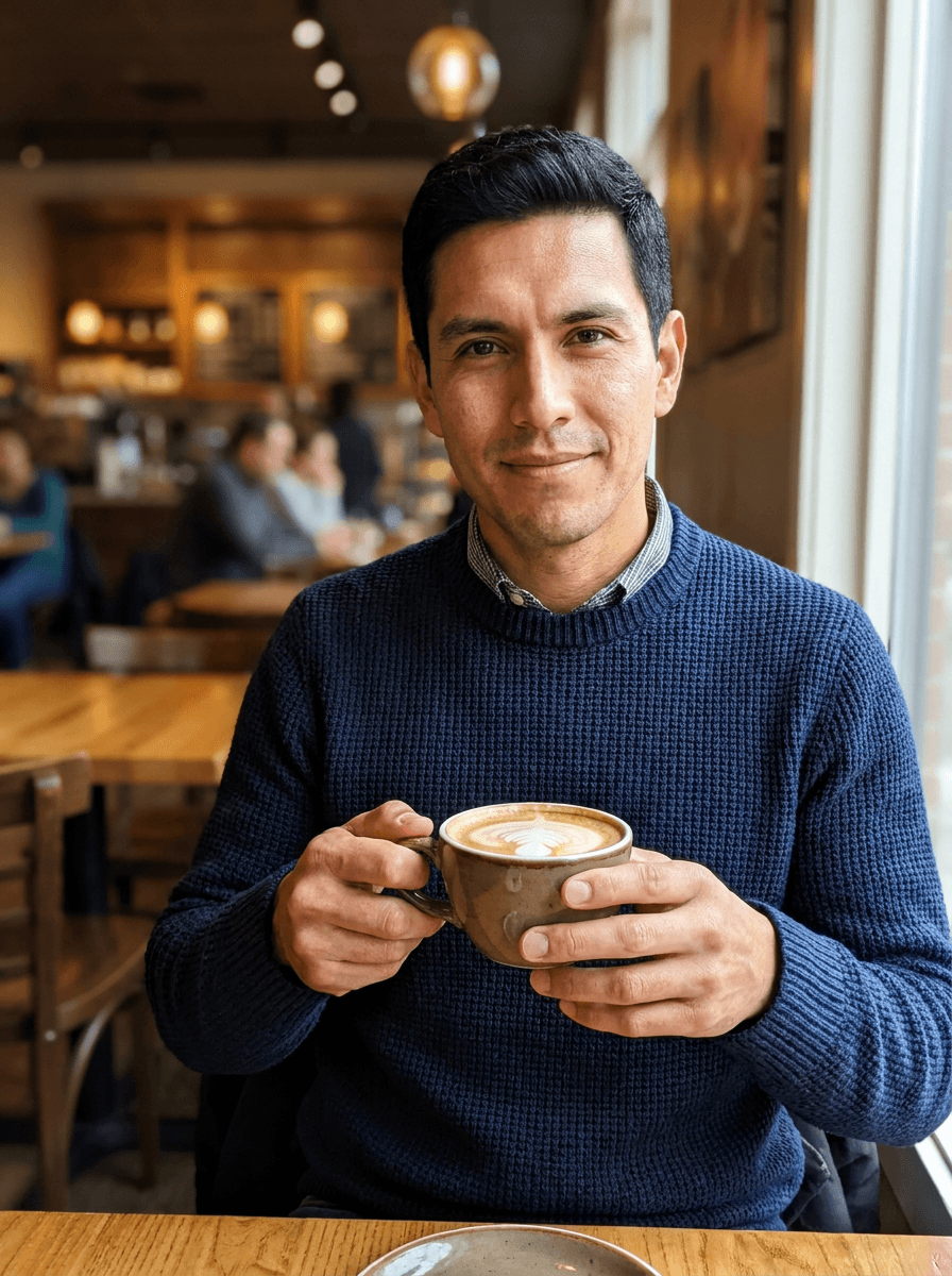 Café aconchegante
