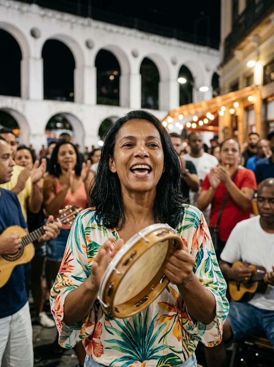 Roda de Samba na Lapa