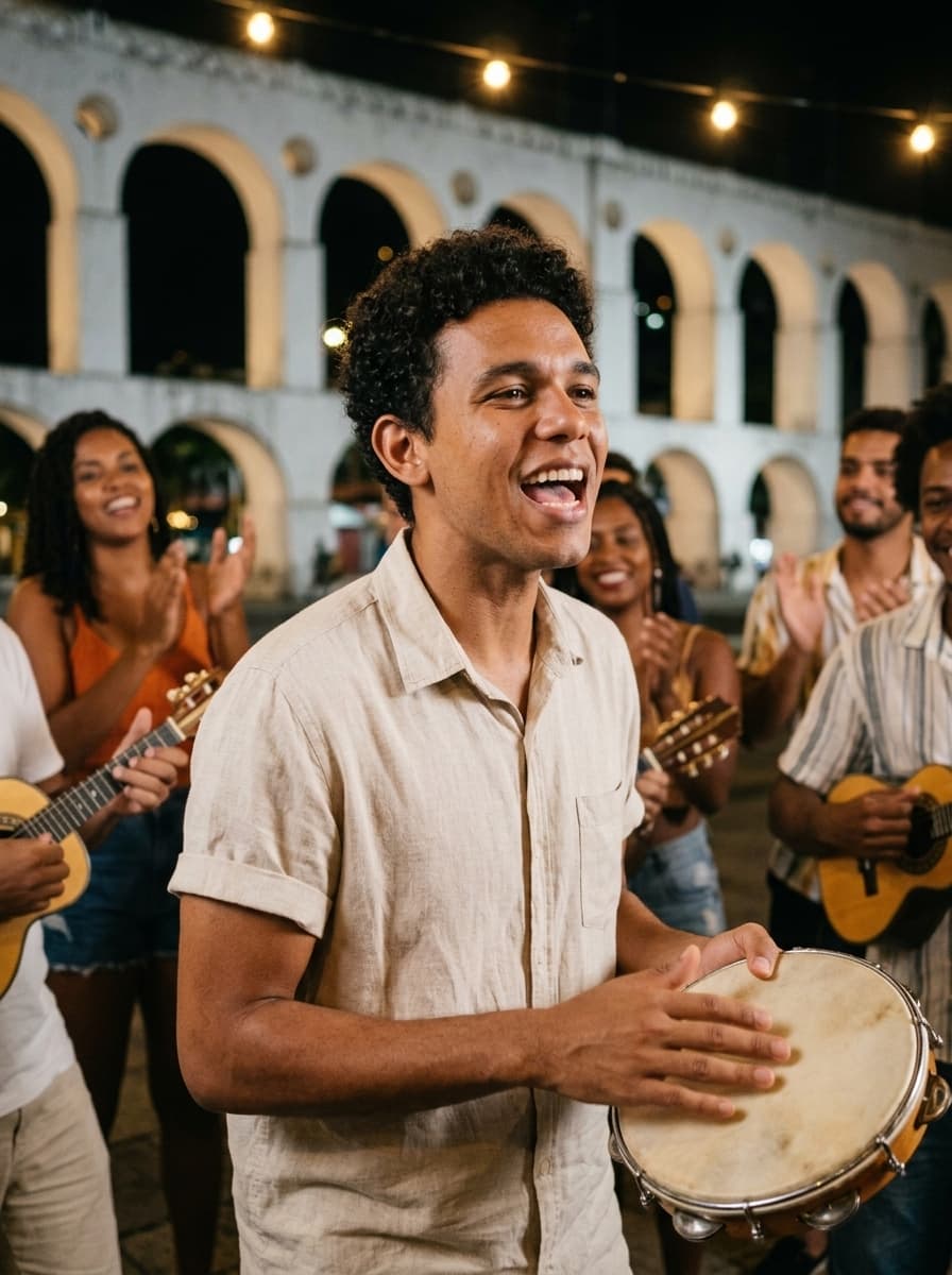 Roda de Samba na Lapa